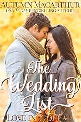 The Wedding List: A sweet and clean Christian reunion romance set in London (Love In Store Book 1)