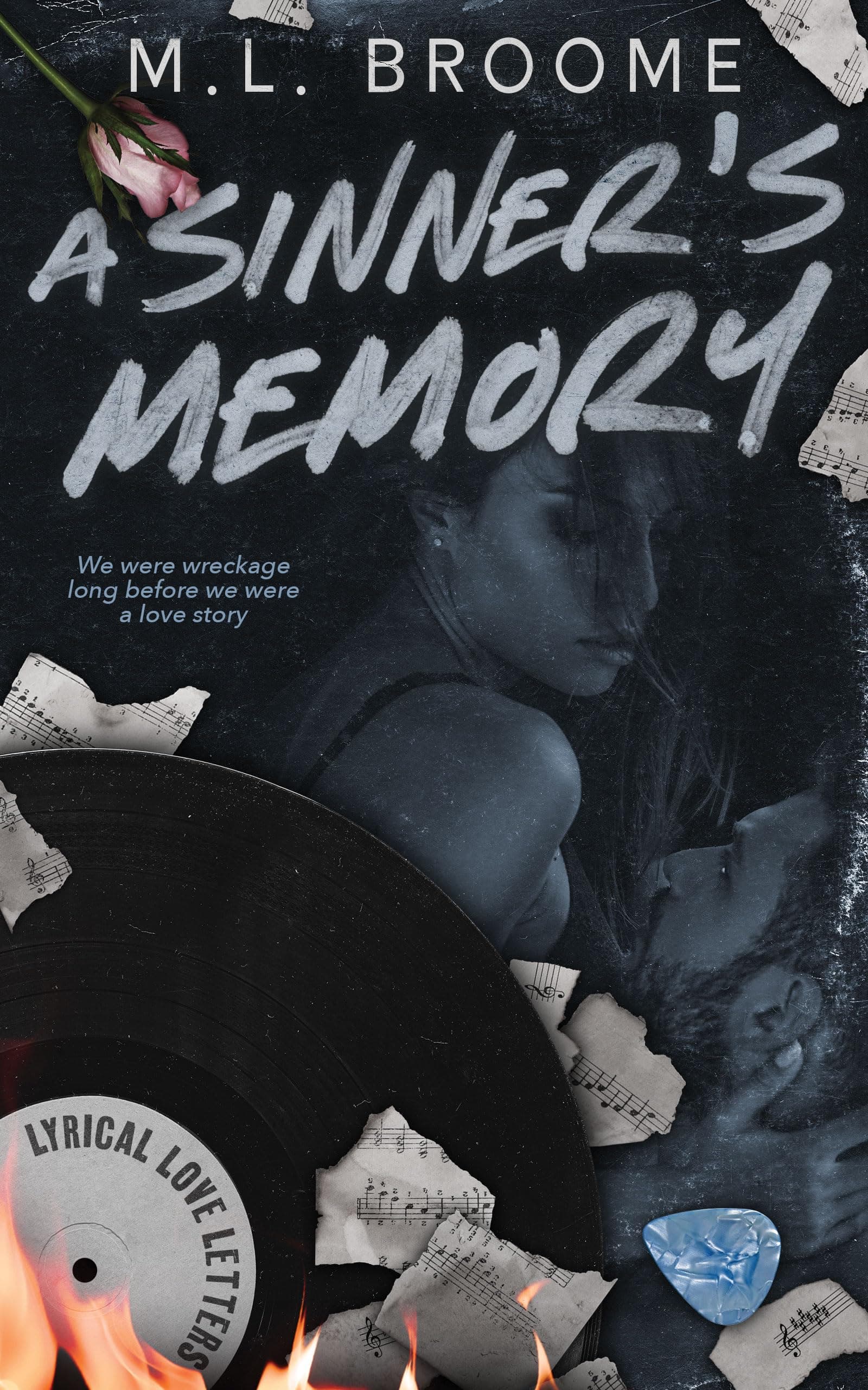A Sinner's Memory: A Single Dad Romance (Lyrical Love Letters Book 1)