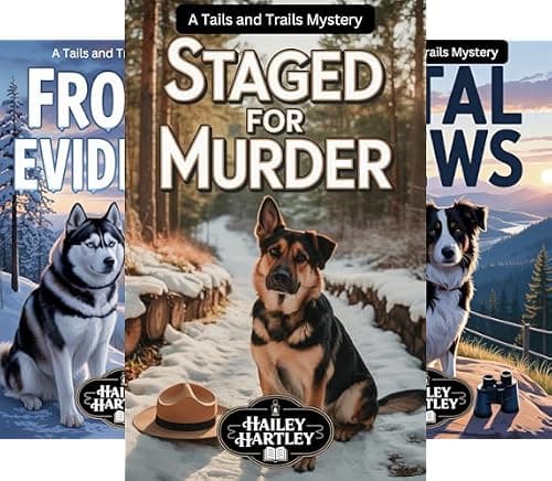 Staged for Murder (The Tails and Trails Mysteries Book 1)